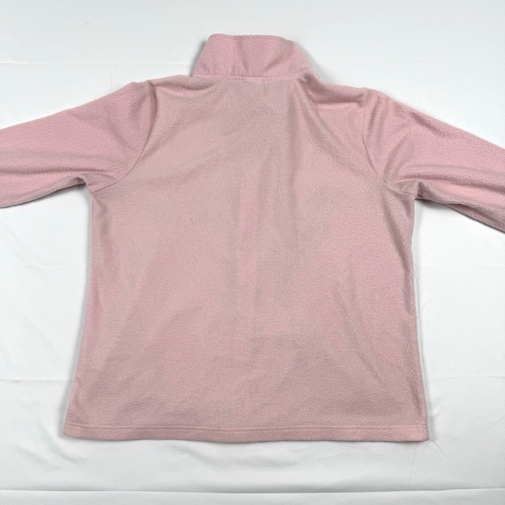 Disney Tinker Bell Pink Fleece Full Zip Womens Fleece Jacket Cardigan Sweater XL - Picture 10 of 12